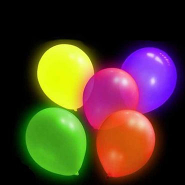 30 Pièces, Ballon Fluorescent De 12 Pouces Qui Brille Dans La Nuit
