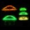 Diademas Fluorescentes Animais