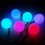 Bolas Luminosas LED para Dança Poi