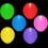 Ballons LED pour les Fêtes