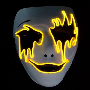 Masque LED Saw, Masques Lumineux Saw & Autres Masques LED Halloween
