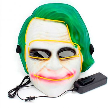 Maschera LED Joker  Maschera Luminosa al Miglior Prezzo