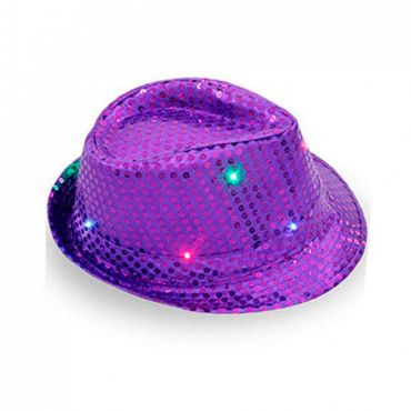 Chapeau Fluorescent pour Adulte, Accessoires de Soirée Dansante