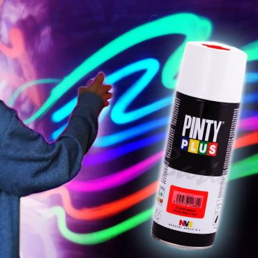 Equipo spray de Pintura Fosforescente con Spray Gun - 75 micrones, 100 ml ES