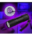 Ultraviolet Flashlight 9 LEDS