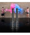 Colored Smoke Cannons Gender Reveal