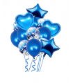 Pack of Foil and Latex Balloons for Parties