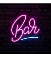 Insegna Neon Bar per la Decorazione