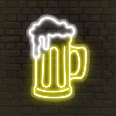 Beer Jar Neon Sign