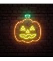 Halloween Pumpkin Neon Sign Rental