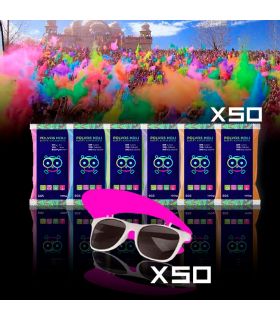Pack HOLI FLUO Party pour 200 personnes - Holi-world