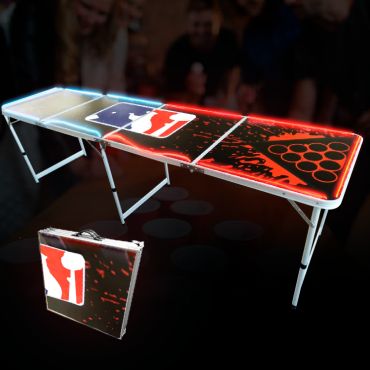 Table de beer-pong en location pliable aux dimensions officielles, table  pliable facilement transportable