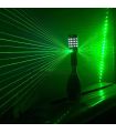 Velas de Foguete LED 4 Lasers Verdes