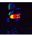 Robot LED con Pistola Megatron: Noleggio per Feste