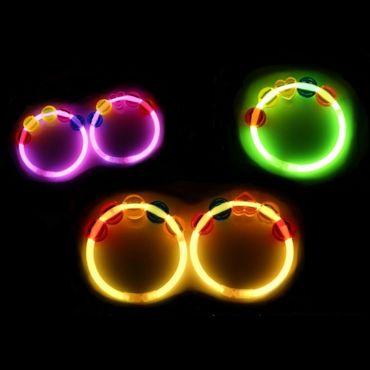 Braccialetti Fluo - Glow colori fluorescenti brillanti