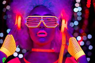 Hengyuanyi 100 Unidades/Lote de Varillas de Espuma LED Coloridas con Brillo Fluorescente para Fiestas Festivales 